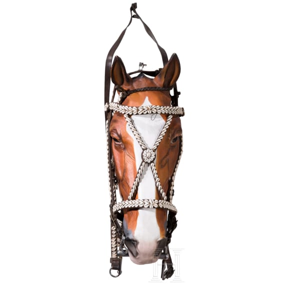 A parade bridle for officers of the 1st Life Hussar Regiment or the 3rd Hussar Regiment, circa 1900