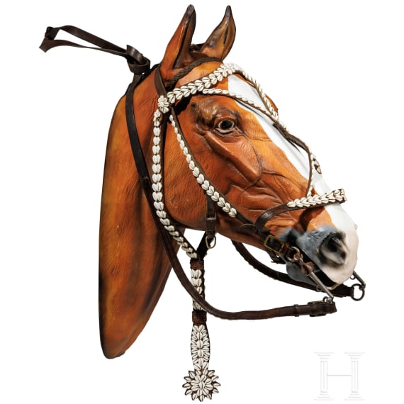 A parade bridle for officers of the 1st Life Hussar Regiment or the 3rd Hussar Regiment, circa 1900