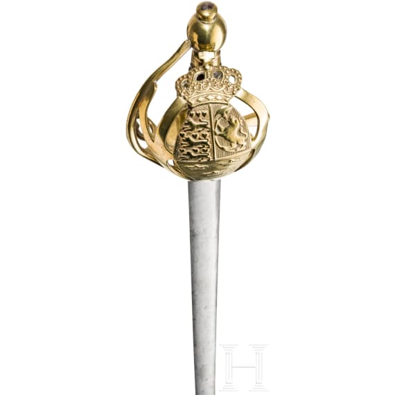 D&auml;nischer Pallasch M 1785 f&uuml;r Mannschaften der schweren Kavallerie