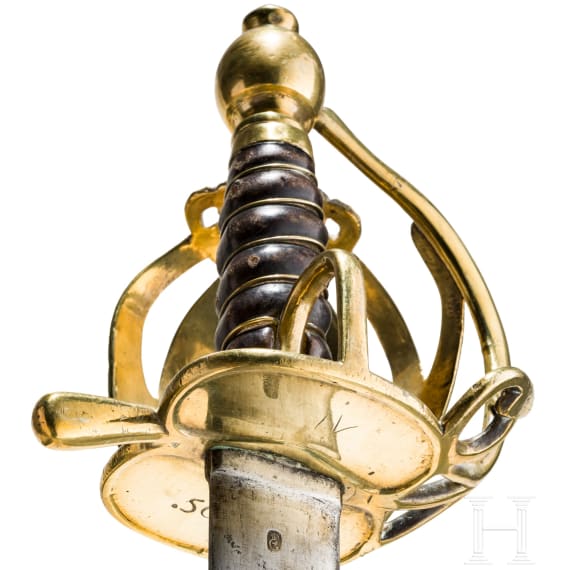 D&auml;nischer Pallasch M 1785 f&uuml;r Mannschaften der schweren Kavallerie
