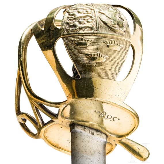 D&auml;nischer Pallasch M 1785 f&uuml;r Mannschaften der schweren Kavallerie
