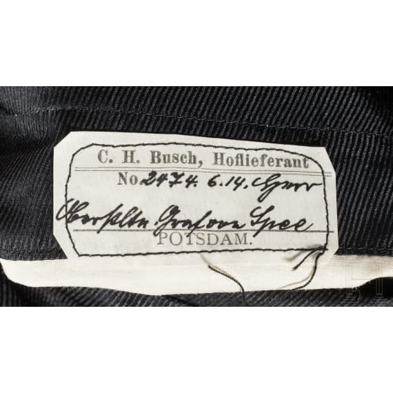 &Uuml;berrock f&uuml;r preu&szlig;ische Offiziere, datiert 1914