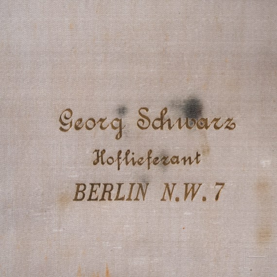 Offizierssch&auml;rpe eines hochadligen Tr&auml;gers, um 1900