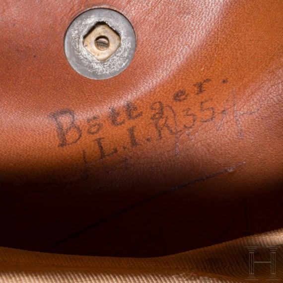 Helm f&uuml;r Reserveoffiziere der Infanterie, Preu&szlig;en, um 1900