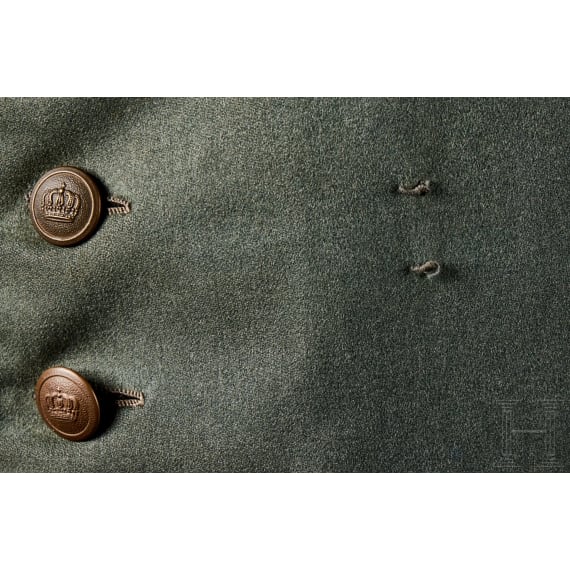 A named M1910 Prussian Field-Grey Commander&rsquo;s Tunic of Infantry Regiment 42 (Major von Hackewitz)