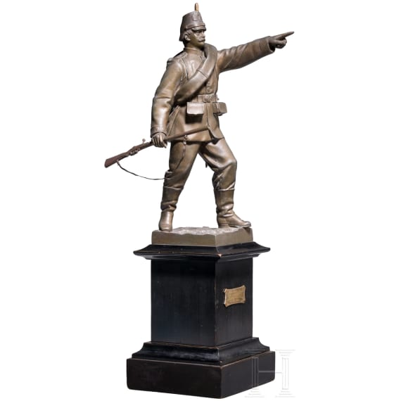 Schie&szlig;preis eines preu&szlig;ischen J&auml;ger-Bataillons, datiert 1898