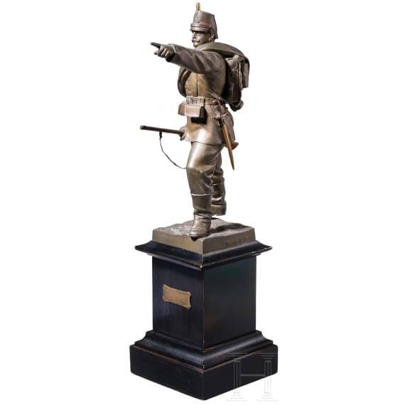 Schie&szlig;preis eines preu&szlig;ischen J&auml;ger-Bataillons, datiert 1898