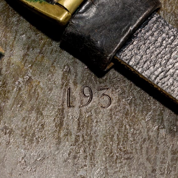 R&uuml;stungsensemble f&uuml;r Mannschaften der preu&szlig;ischen K&uuml;rassiere, Ende 19. /Anfang 20. Jhdt.