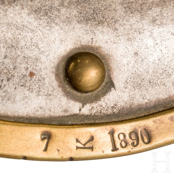 R&uuml;stungsensemble f&uuml;r Mannschaften der preu&szlig;ischen K&uuml;rassiere, Ende 19. /Anfang 20. Jhdt.