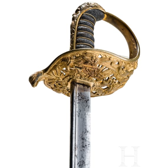 S&auml;bel M 1850/71 f&uuml;r Offiziere der k. u. k. Kriegsmarine