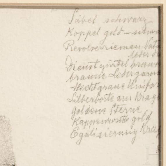 Richard Benno Adam (1873 - 1937), zwei Offiziersportraits, datiert 1915