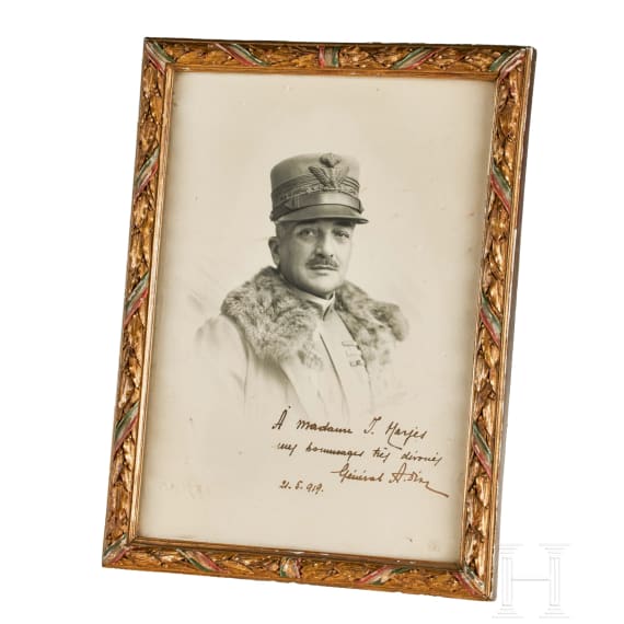 Marshal of Italy Armando Diaz - A Framed Photo