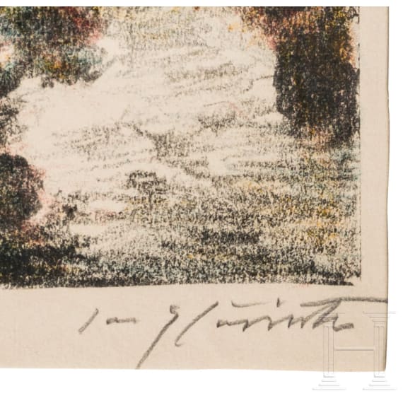 &ldquo;Mountain Stream&rdquo; (from the portfolio &ldquo;Swiss Landscapes&rdquo;), Lovis Corinth (1858 Tapiau, East Prussia&ndash;1925 Zandvoort), 1923