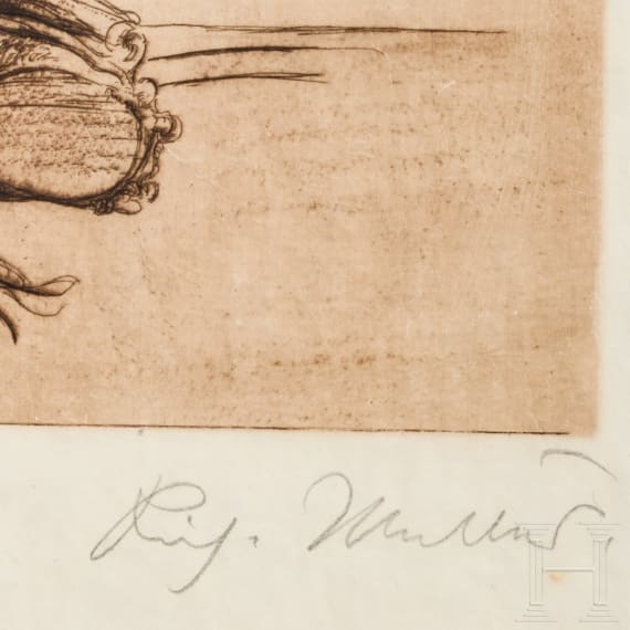 &ldquo;Encephalocranioscopy (Cranial Examination)&rdquo;, Richard M&uuml;ller (Tschirnitz near Karlsbad 1874&ndash;1954 Dresden-Loschwitz), dated 1920