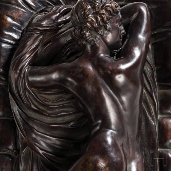 "Sleeping Hermaphroditus", after the Antique, late 19th/20th century