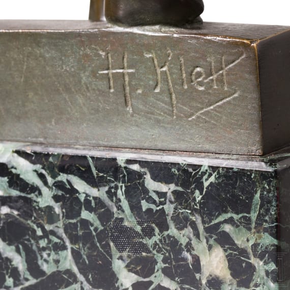 &ldquo;Bacchante&rdquo;, Hans Klett (Saalfeld 1876&ndash;1930), bronze