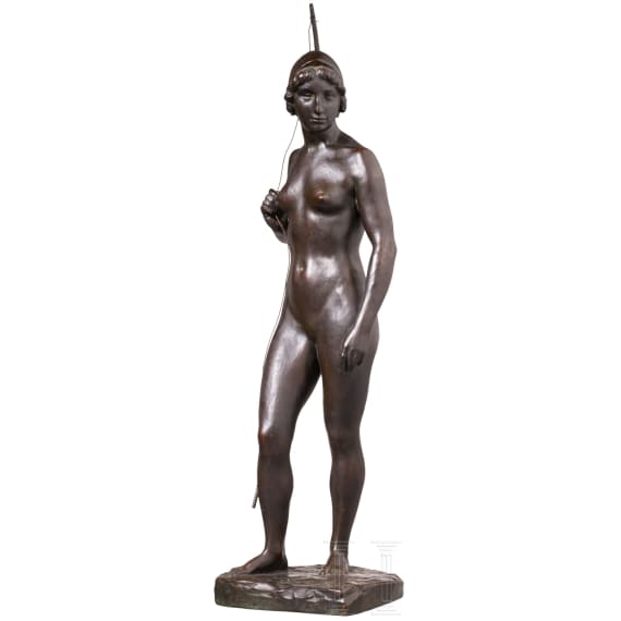 "Diana", Arthur Lewin-Funcke (1866 Niedersedlitz near Dresden &ndash; 1937 Berlin)