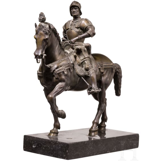 "The Equestrian Monument to Bartolomeo Colleoni", after Andrea del Verrocchio (Florence 1435&ndash;1488 Venice), second half 19th century