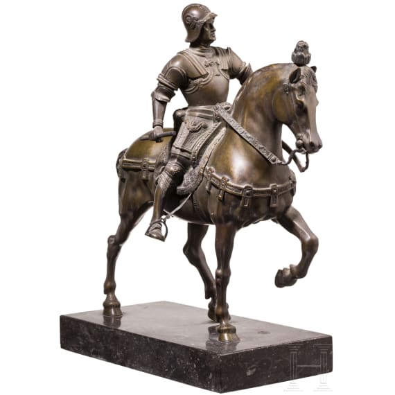 "The Equestrian Monument to Bartolomeo Colleoni", after Andrea del Verrocchio (Florence 1435&ndash;1488 Venice), second half 19th century