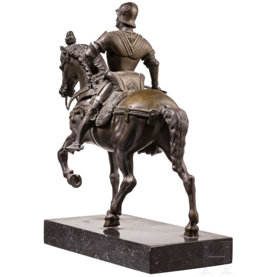 "The Equestrian Monument to Bartolomeo Colleoni", after Andrea del Verrocchio (Florence 1435&ndash;1488 Venice), second half 19th century