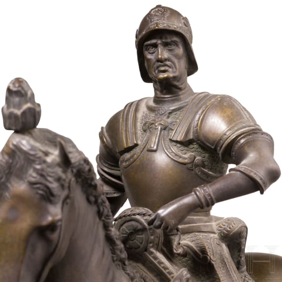 "The Equestrian Monument to Bartolomeo Colleoni", after Andrea del Verrocchio (Florence 1435&ndash;1488 Venice), second half 19th century