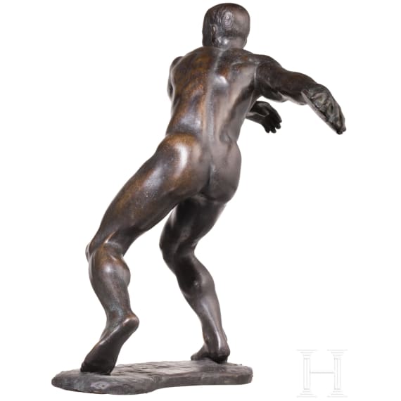 &ldquo;Discus Thrower&rdquo;, Fritz Nuss (G&ouml;ppingen 1907&ndash;1999 Str&uuml;mpfelbach), dated 1938