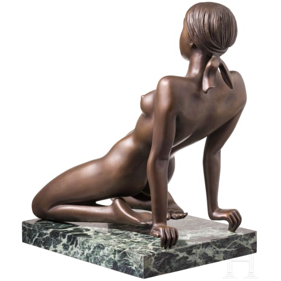 "Die Erwartung" (The Anticipation), Arno Breker (Elberfeld 1900&ndash;1991 D&uuml;sseldorf), design probably 1978