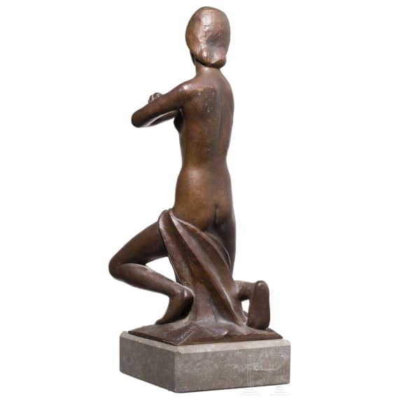 &bdquo;Akt mit verschr&auml;nkten Armen&ldquo;, Peter Terkatz (Viersen 1880-1954 Bad Honnef)