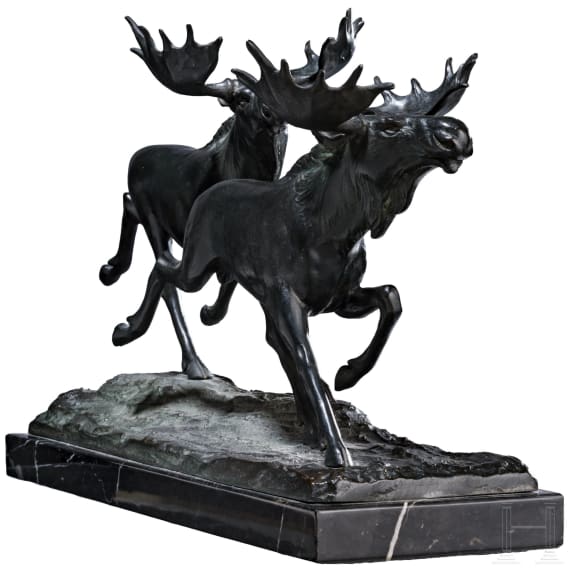 &bdquo;Elche", Franz Iffland (Berlin 1862&ndash;1933), wohl um 1900&ndash;1920