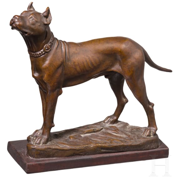 &bdquo;Stehende Dogge", Karl Himmelstoss (Breslau 1878&ndash;1967 M&uuml;nchen), 1899