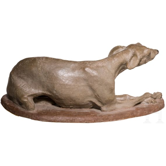 &bdquo;Gro&szlig;er Windhund&ldquo;, Hulda Krebs-Himmelstoss (Berlin 1879&ndash;1967 M&uuml;nchen)