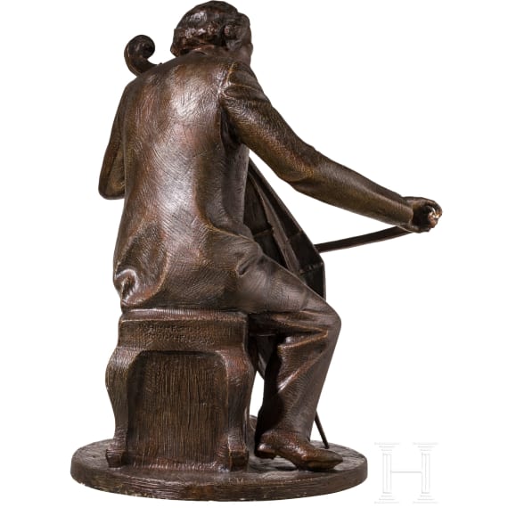 &bdquo;Cellist&ldquo;, Karl Himmelstoss (Breslau 1878&ndash;1967 M&uuml;nchen), 1950