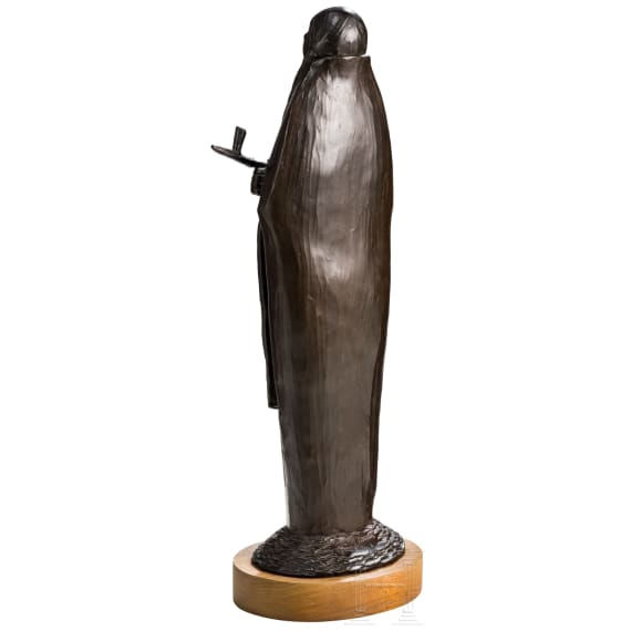&bdquo;Holder of the Pipe&ldquo;, Allan Houser (Apache, Oklahoma 1914&ndash;1994 Santa Fe, New Mexico), 1989