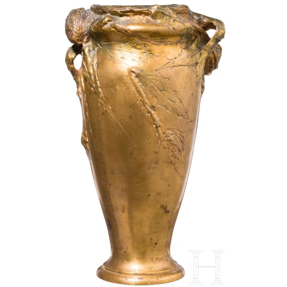 Jugendstilvase, Albert Marionnet (1852 - 1910), um 1910