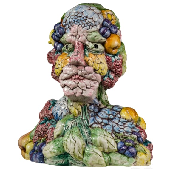 &bdquo;La profusion du printemps&ldquo;, Maison Christian Dior, zugeschrieben, nach Giuseppe Arcimboldo (1526&ndash;1593), 20. Jhdt.