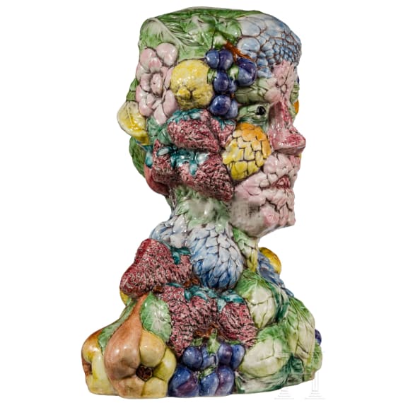 &bdquo;La profusion du printemps&ldquo;, Maison Christian Dior, zugeschrieben, nach Giuseppe Arcimboldo (1526&ndash;1593), 20. Jhdt.