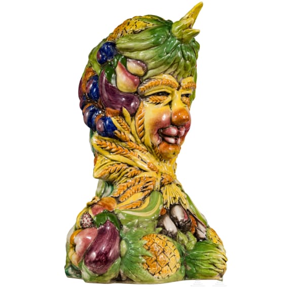 &bdquo;La profusion de l'&eacute;t&eacute;&ldquo;, Maison Christian Dior, zugeschrieben, nach Giuseppe Arcimboldo (1526&ndash;1593), 20. Jhdt.