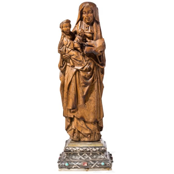 Heilige Anna Selbdritt, Fl&auml;misch, um 1500