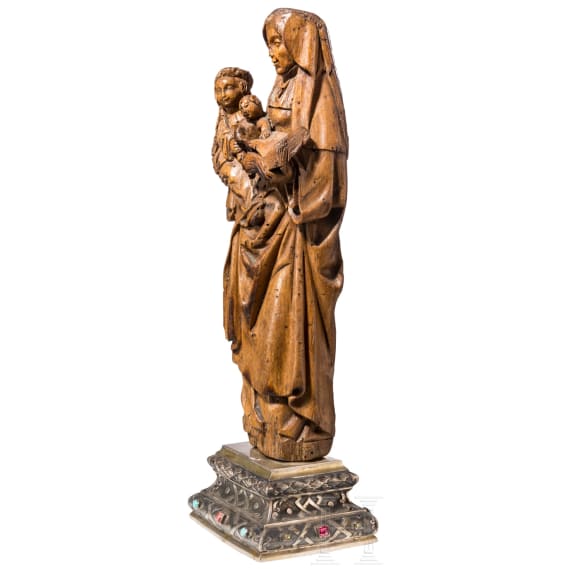 Heilige Anna Selbdritt, Fl&auml;misch, um 1500