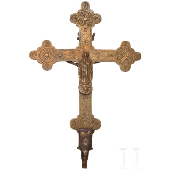 Vortragekreuz, 19. Jhdt.
