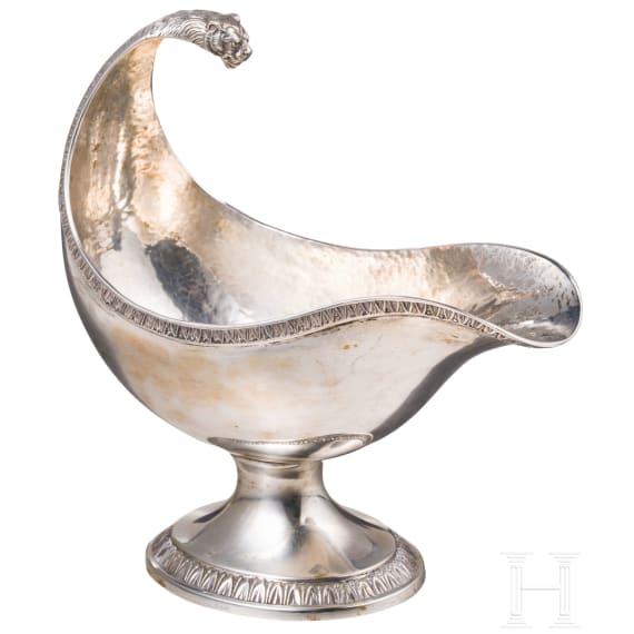 Sauciere, Hanau, Johann Kurz & Co, um 1890
