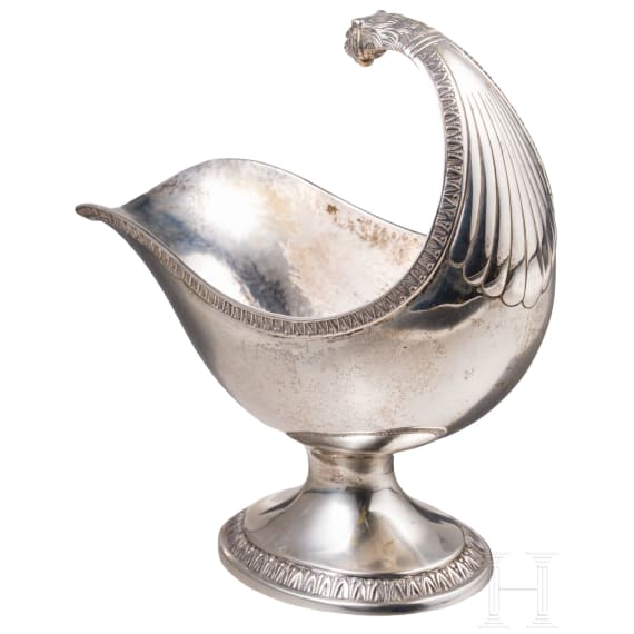 Sauciere, Hanau, Johann Kurz & Co, um 1890