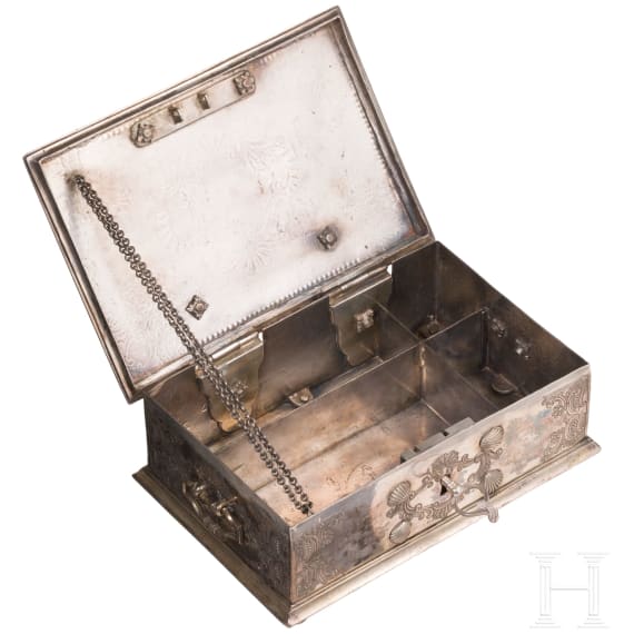 Seltene Rokokokassette, Amsterdam, Arnoldus van Geffe (Giffen), um 1760/70