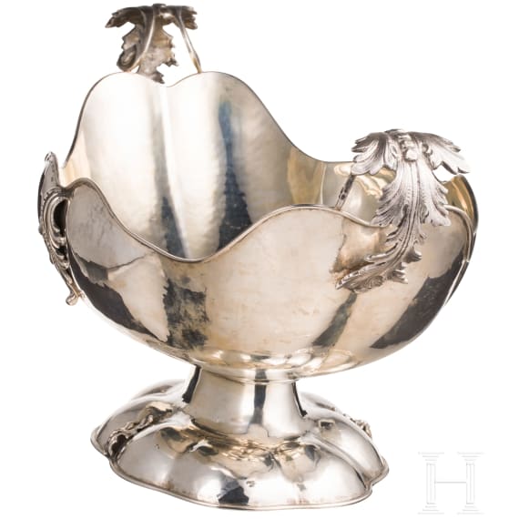 Gro&szlig;e Silber-Jardiniere, Italien, Alessandria, nach 1968