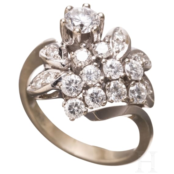 Ring mit Diamanten