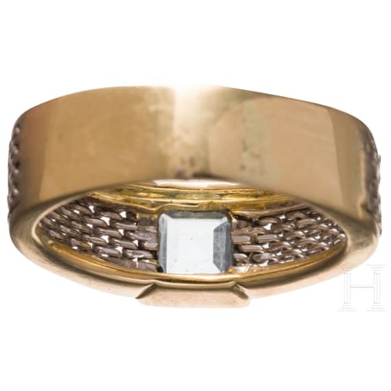 Ring mit Aquamarin, Italien