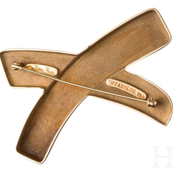 Brosche in X-Form, Paloma Picasso, Tiffany & Co