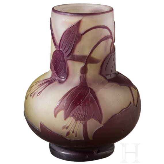 V&auml;schen &bdquo;Ancolies&ldquo;, Nancy Emile Gall&eacute;, um 1900