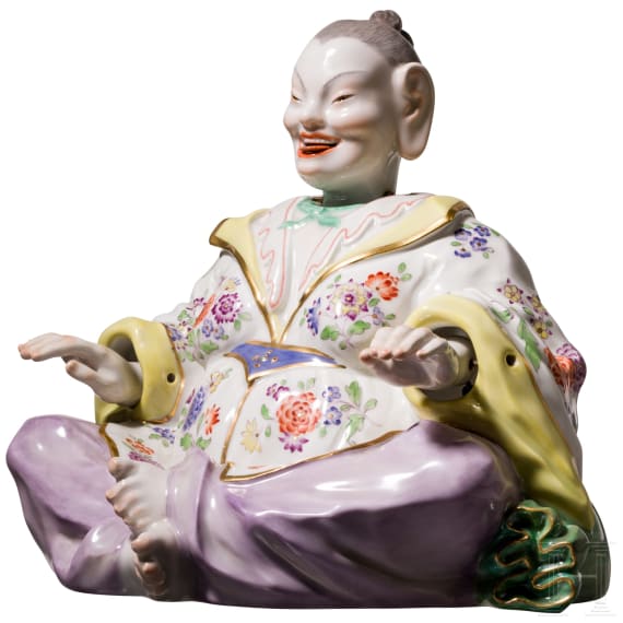 Weibliche Wackelpagode, Johann Joachim Kaendler, um 1730 (Modell), Meissen, 20. Jhdt.