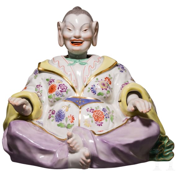 Weibliche Wackelpagode, Johann Joachim Kaendler, um 1730 (Modell), Meissen, 20. Jhdt.